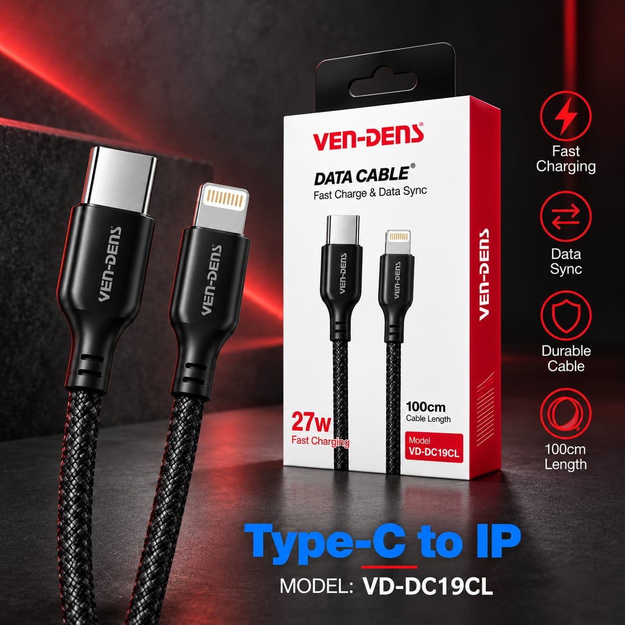C to Lightning Cable