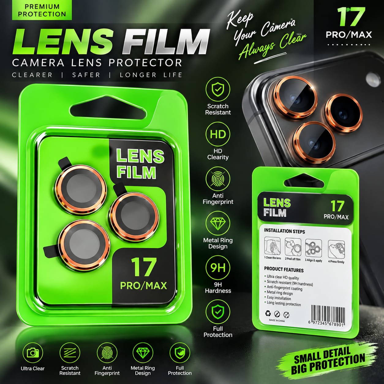 Normal Camera Lens Protector