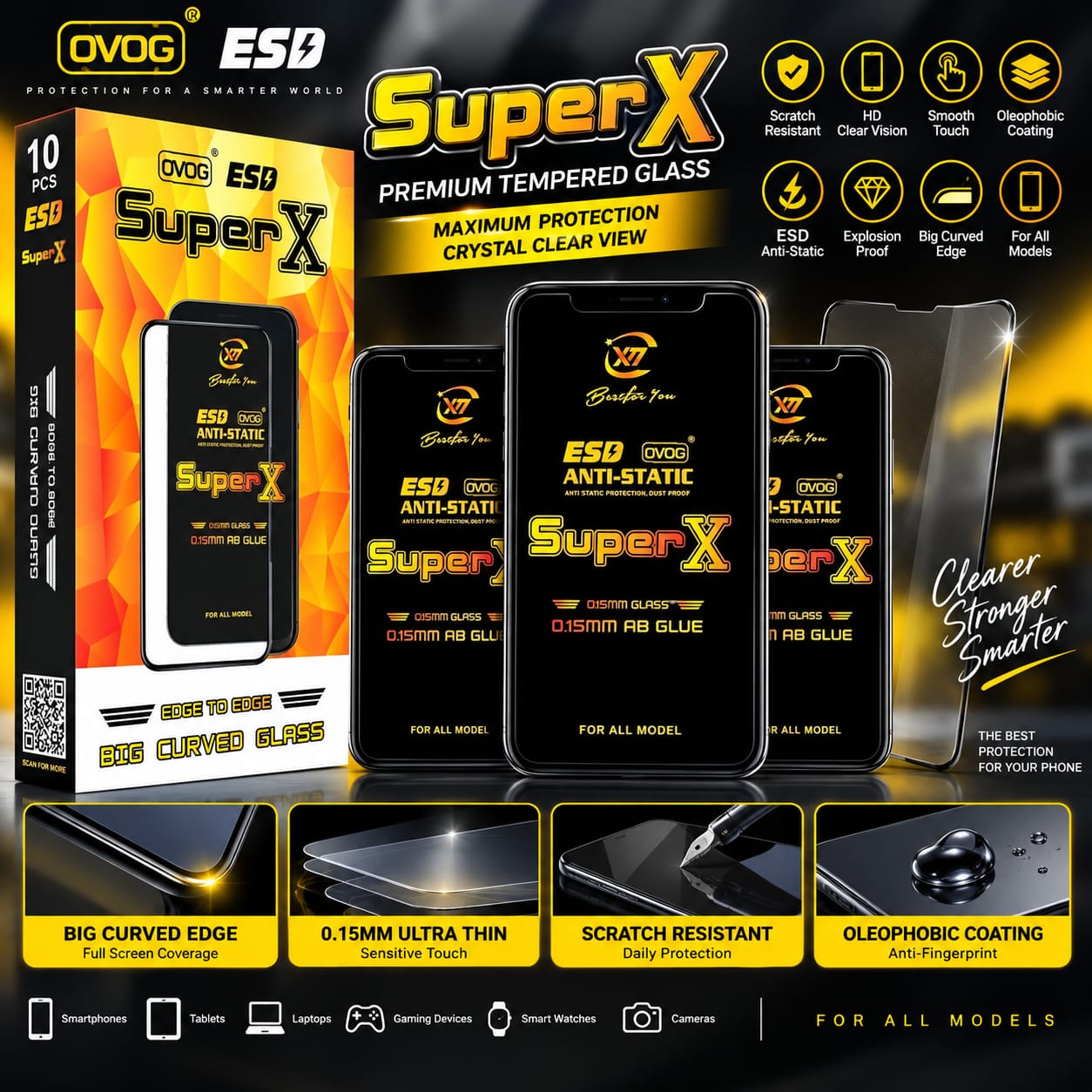 Super X Tempered Glass